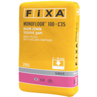 Fixa Yapı Kimyasalları - Monofloor 100 C35 - Hazır Zemin Tesviye Şapı (2 - 10 Mm)