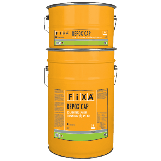 Fixa Yapı Kimyasalları - Repox Cap - Solventsiz Epoksi Seramik Geçiş Astarı