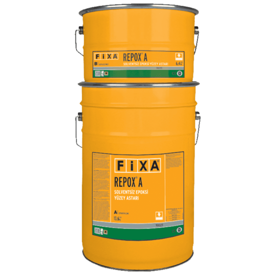 Fixa Yapı Kimyasalları - Repox A - Solventsiz Epoksi Yüzey Astarı Fixa Yapı Kimyasalları - Repox A - Solventsiz Epoksi Yüzey Astarı