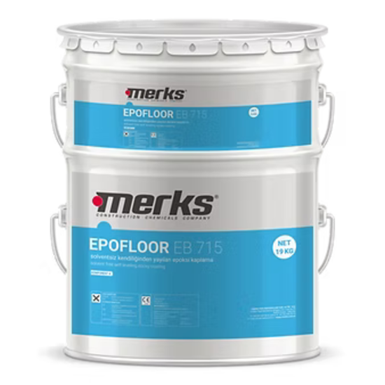 Merks - Epofloor Eb 715 - İki Bileşenli - Zemin Kaplama Malzemesi Merks - Epofloor Eb 715 - İki Bileşenli - Zemin Kaplama Malzemesi