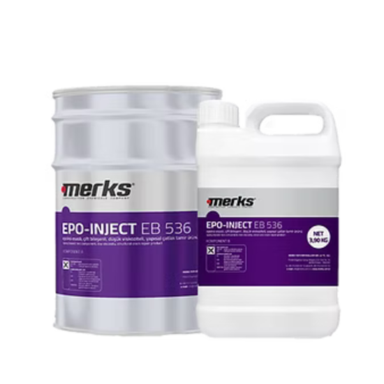 Merks - Epoİnject Eb 536 - İki Bileşenli - Su Yalıtım Malzemesi