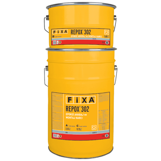 Fixa Yapı Kimyasalları - Repox 302 - Epoksi Ankraj ve Montaj Harcı