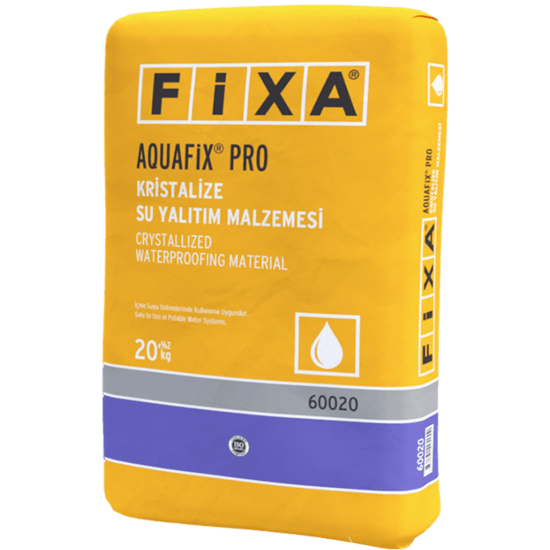Fixa Yapı Kimyasalları - Aquafix Pro - Kristalize Su Yalıtım Malzemesi