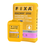 Fixa Yapı Kimyasalları - Aquacement Uv500 - Çift Bileşenli Süper Elastik Su Yalıtım Malzemesi - Uv Dayanımlı (Beyaz)
