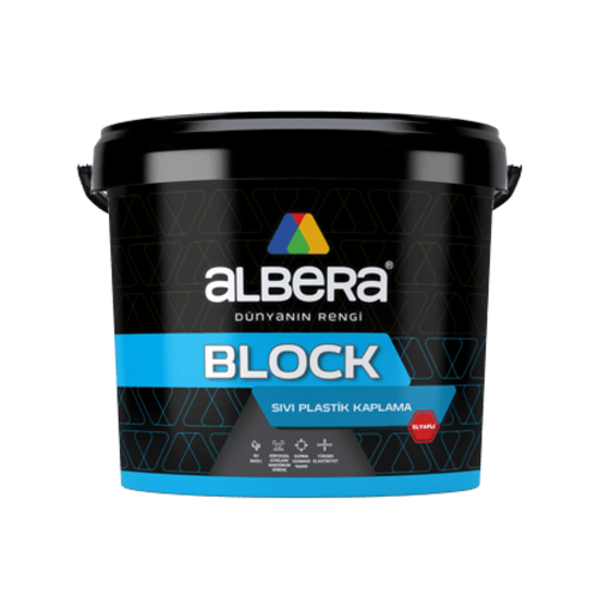 Albera Boya - Block Elyaflı - Sıvı Plastik Kaplama