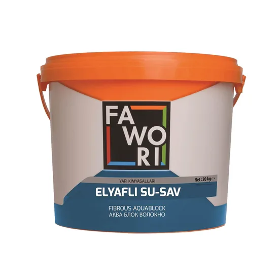 Fawori Boya - Elyaflı Su-Sav Sürme Su Yalıtım Malzemesi