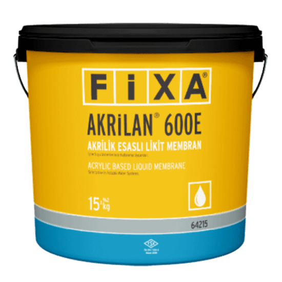 Fixa Yapı Kimyasalları - Akrilan 600 E - Akrilik Esaslı Likit Membran
