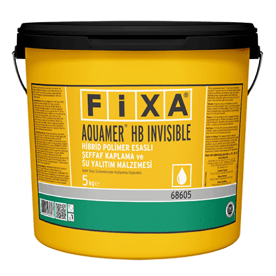 Fixa Yapı Kimyasalları - Aquamer Hb Invısıble - Hibrid Polimer Esaslı Şeffaf Kaplama