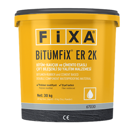 Fixa Yapı Kimyasalları - Bitümfix Er 2K - Bitüm Esaslı Su Yalıtım Malzemesi