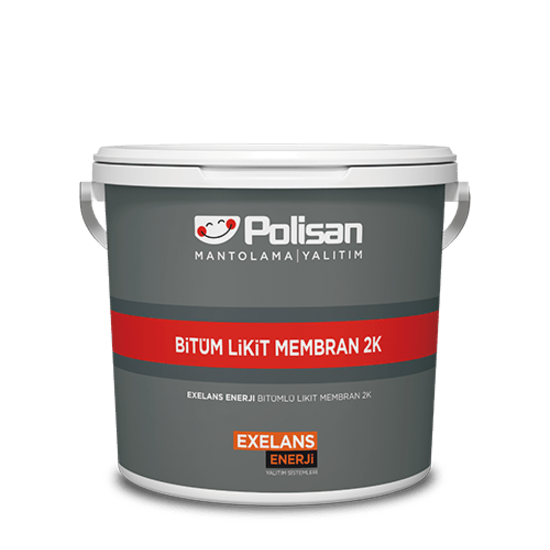 Polisan - Exelans Enerji Bitüm Likit Membran 2K - İki Bileşenli - Su Yalıtım Malzemesi