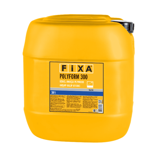 Fixa Yapı Kimyasalları - Polyform 300 - Genel Amaçlı Plywood, Ahşap Kalıp Ayırıcı