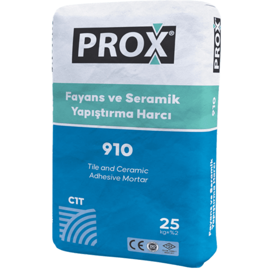 Fixa Yapı Kimyasalları - Prox 910 - Fayans ve Seramik Yapıştırma Harcı