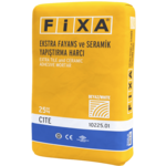 Fixa Yapı Kimyasalları - Fixa Ekstra Fayans ve Seramik Yapıştırma Harcı C1Te (Beyaz)