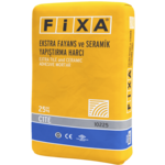 Fixa Yapı Kimyasalları - Fixa Ekstra Fayans ve Seramik Yapıştırma Harcı C1Te