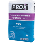 Fixa Yapı Kimyasalları - Prox 950 - Flex Granit Seramik Yapıştırma Harcı