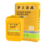 Fixa Yapı Kimyasalları - Fixa Flex Granit Seramik Yapıştırma Harcı (Çift Bileşenli) C2TES1 A Bileşeni