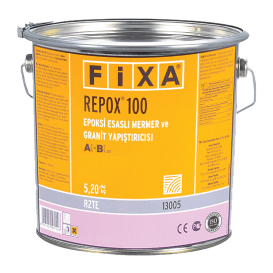 Fixa Yapı Kimyasalları - Repox 100 - Epoksi Esaslı Mermer ve Granit Yapıştırıcısı