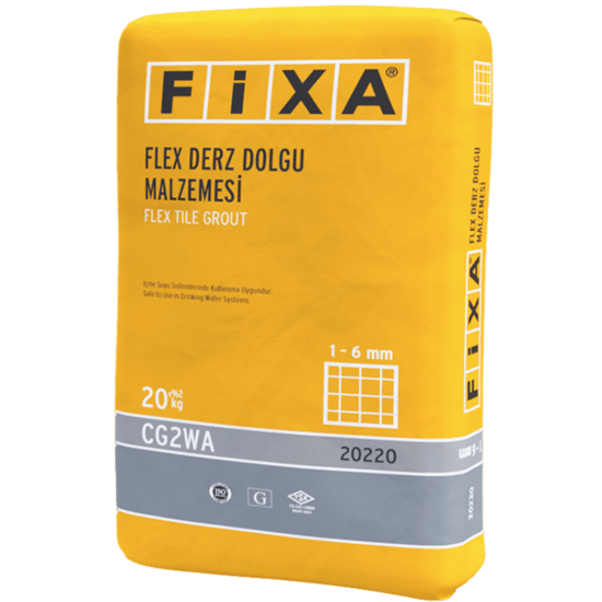 Fixa Yapı Kimyasalları - Fixa Flex Derz Dolgu Malzemesi (1 - 6 mm) CG2WA