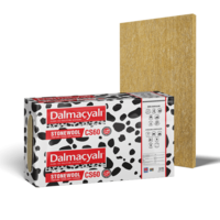 Filli Boya Dalmaçyalı - Stonewool CS60 Taşyünü Teras Çatı Levhası - Kalınlık: 5 cm