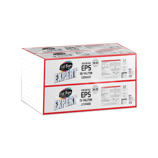 Filli Boya - 10 cm Kalınlıkta Expert 035 Beyaz EPS Isı Yalıtım Levhası