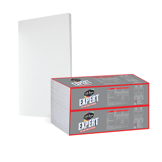 Filli Boya - 10 cm Kalınlıkta Expert Beyaz EPS Isı Yalıtım Levhası