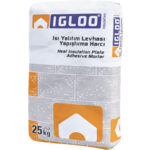 Fixa Yapı Kimyasalları - Igloo Isı Yalıtım Levhası Yapıştırma Harcı