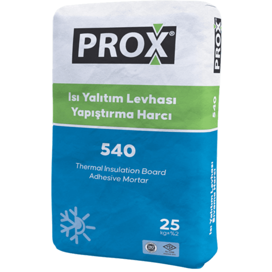 Fixa Yapı Kimyasalları - Prox 540 - Isı Yalıtım Levhası Yapıştırma Harcı