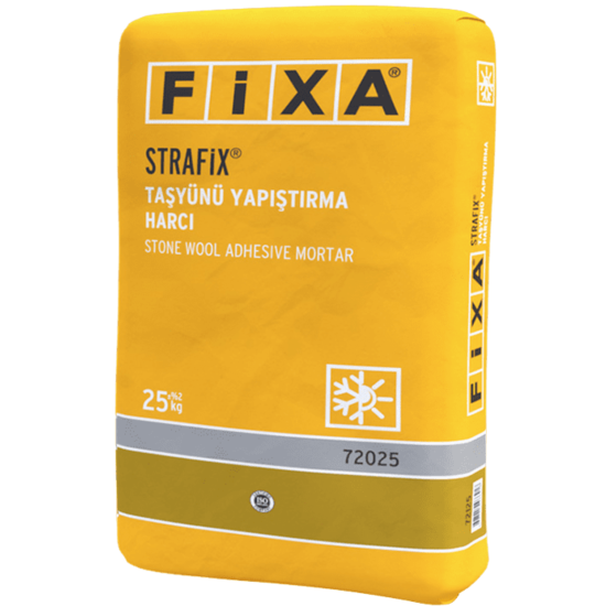 Fixa Yapı Kimyasalları - Strafix Taşyünü Yapıştırma Harcı