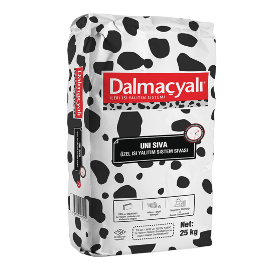 Filli Boya Dalmaçyalı - Uni Isı Yalıtım Sistem Sıvası - Çimento Esaslı Elyaf Takviyeli Sıva
