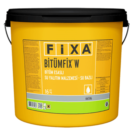 Fixa Yapı Kimyasalları - Bitümfix W - Bitüm Esaslı Su Yalıtım Malzemesi