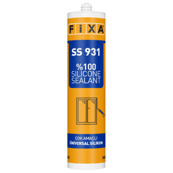 Fixa Yapı Kimyasalları - Ss 931 - Üniversal Silikon (%100 Silikon)
