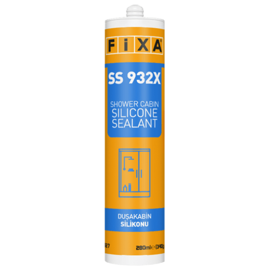 Fixa Yapı Kimyasalları - Ss 932X - Duşakabin Silikonu