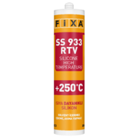 Fixa Yapı Kimyasalları - Ss 933 Rtv - Isıya Dayanıklı Silikon