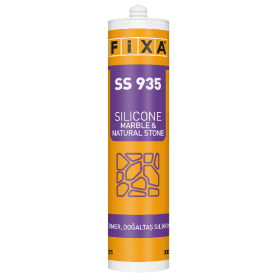 Fixa Yapı Kimyasalları - Ss 935 - Mermer, Doğaltaş Silikonu