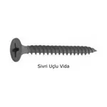 All Alçı - Sivri Uçlu Vida - (Uzunluk: 3.5 X 35 mm)