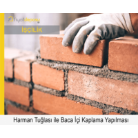 Isı Merkezi Bacalarında Harman Tuğlası ile Baca İçi Kaplama Yapılması (Malzeme Hariç İşçilik Fiyatı)