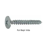 All Alçı - Pul Başlı Vida - (Uzunluk: 22 X 45 mm)