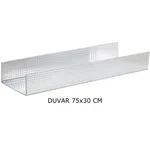 All Alçı - Duvar U 100 Profil 0,45 mm - (Boyut: 28/100/20 mm) (Du 100 Profili)