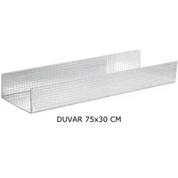 All Alçı - Duvar U 75 Profil 0,40 mm - (Boyut: 30/35/30 mm) (Du 75 Profili)