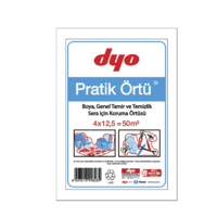 Dyo Boya - Dyo Pratik Örtü (Ölçü: 10 m²)