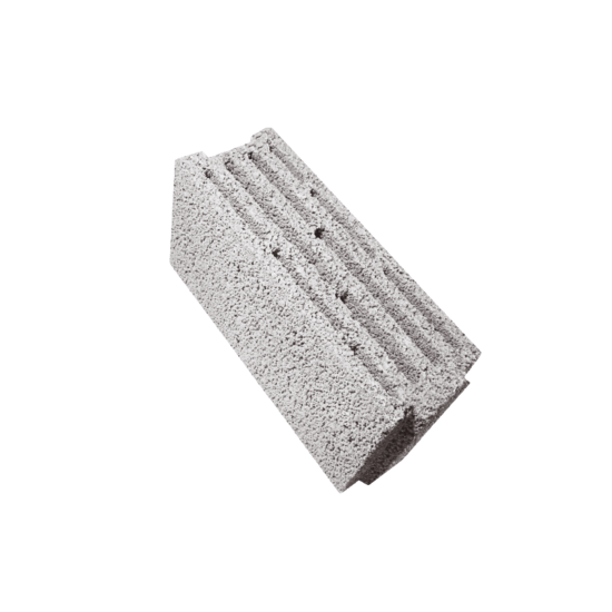 Çavuşoğlu Bims - 15’lik Bims Blok - Dört Sıra Boşluklu - 150 x 390 x 185 mm Ebatlarında Bims Beton Duvar Bloğu
