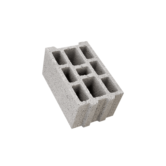 Çavuşoğlu Bims - 25’lik Bims Blok - 250 x 390 x 185 mm Ebatlarında Bims Beton Duvar Bloğu