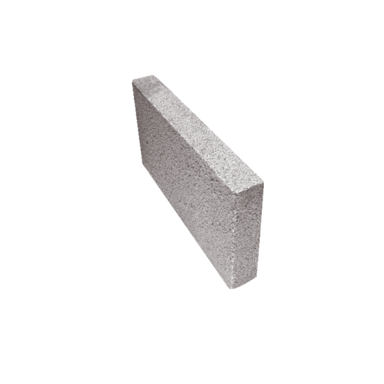 Çavuşoğlu Bims - 6’lık Bims Klavuz Plaka - 60 x 390 x 200 mm Ebatlarında Bims Beton Klavuz Plakası
