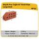 Çenesizler Toprak - Kiremit Tuğla - Büyük Pres Tuğla 45° Kesik Köşe - 215 x 102 x 65 mm Ebatlarında Pres Tuğla