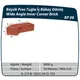Çenesizler Toprak - Kiremit Tuğla - Büyük Pres Tuğla İç Bükey Dönüş - 215 x 102 x 65 mm Ebatlarında Pres Tuğla