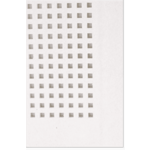 DALSAN - AKUSTİK ALÇI LEVHA (Kare Delikli, Bordürlü) (10x10 mm)
