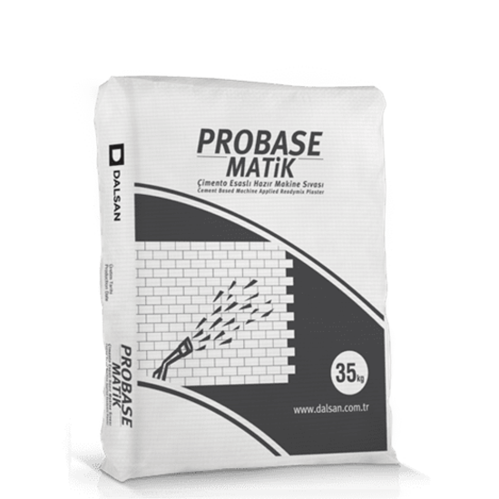 DALSAN - PROBASE MATiK (Çimento Esaslı Hazır Makine Sıvası)