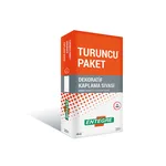 Entegre - Turuncu Paket Dekoratif Kaplama Sıvası (Kalınlık : 2 mm) - Mineral Esaslı Dekoratif Kaplama Sıvası