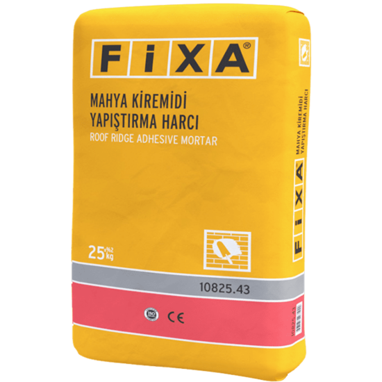 Fixa Yapı Kimyasalları - Fixa Mahya Kiremidi Yapıştırma Harcı