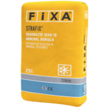 Fixa Yapı Kimyasalları - Strafix Dekoratif Sıva 15 - Mineral Dokulu - Beyaz (İnce)